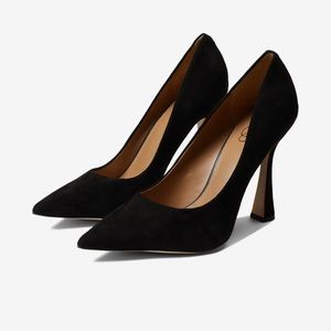 Sam Edelman Antonia Black Suede Pumps, 4.5” heel. Worn 1 time.